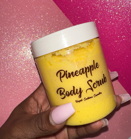 Pineapple body scrub